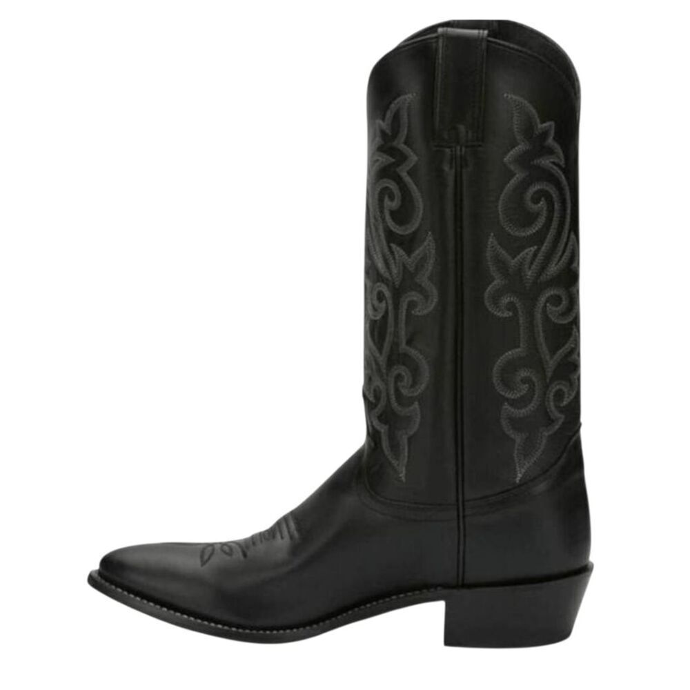 JUSTIN BOOTS Men's Buck Round Toe Western Boots Size 10A